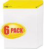 A Picture of product MMM-559VAD6PK Post-it® Easel Pads Super Sticky Self-Stick Vertical-Orientation Pad Value Pack, Unruled, 25 x 30, White, Sheets, 6/Carton