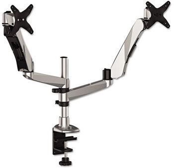 3M™ Easy-Adjust Desk Monitor Arm Mount, 5 x 19, Silver