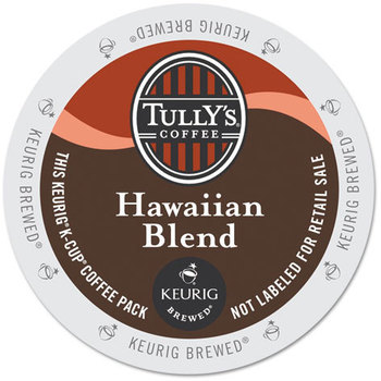 Tully's Coffee® Hawaiian Blend Coffee K-Cups®,  24 per Box