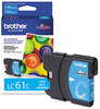 A Picture of product BRT-LC61C Brother LC612PKS-LC61YS Ink,  Cyan