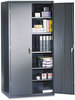 A Picture of product HON-SC1872P HON® Brigade® Assembled Storage Cabinet 36w x 18.13d 71.75h, Black