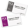 A Picture of product AVE-5302 Avery® Tent Cards Small Card, White, 2 x 3.5, 4 Cards/Sheet, 40 Sheets/Pack