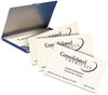 A Picture of product AVE-5376 Avery® Printable Microperforated Business Cards with Sure Feed® Technology w/Sure Laser, 2 x 3.5, Ivory, 250 10/Sheet, 25 Sheets/Pack