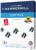 A Picture of product HAM-105031 Hammermill® Copy Plus Copy Paper,  3-Hole Punch, 92 Brightness, 20lb, Ltr, White, 500 Shts/Rm