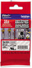 A Picture of product BRT-TZES131 Brother P-Touch® TZe Series Extra-Strength Adhesive Laminated Labeling Tape,  1/2w, Black on Clear