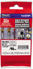 A Picture of product BRT-TZES231 Brother P-Touch® TZe Series Extra-Strength Adhesive Laminated Labeling Tape,  1/2w, Black on White