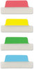 A Picture of product AVE-74769 Avery® Ultra Tabs® Repositionable Margin Tabs: 2.5" x 1", 1/5-Cut, Assorted Pastel Colors, 24/Pack