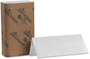 A Picture of product GPC-24590 PACIFIC BLUE BASIC® 1-PLY RECYCLED MULTIFOLD PAPER TOWELS BY GP PRO (GEORGIA-PACIFIC), WHITE, 4,000 TOWELS PER CASE 16 PACK(S) @ 250 Towels, 4000 Towels per Case, Towel (WxL) 9.2" x 9.4"