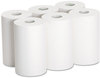 A Picture of product 875-109 Pacific Blue Ultra™ 9” Paper Towel Rolls (Previously Sofpull®) By Gp Pro (Georgia Pacific), White, 6 Rolls Per Case