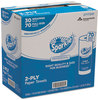 A Picture of product GPC-2717201 Georgia Pacific® Professional Sparkle ps® Premium Perforated Paper Towel Roll,  2-Ply, 11 x 8 4/5, White, 70 Sheets, 30 Rolls/Carton