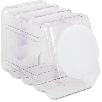 Pacon® Interlocking Storage Container with Lid, Clear Plastic