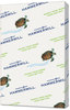 A Picture of product HAM-103341 Hammermill® Recycled Colored Paper,  20lb, 8-1/2 x 11, Canary, 500 Sheets/Ream