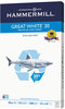 A Picture of product HAM-86704 Hammermill® Great White® 30 Recycled Copy Paper,  92 Brightness, 20lb, 8-1/2 x 14, 500 Shts/Ream
