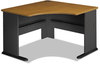 A Picture of product BSH-WC57466 Bush® Series A Corner Desk,  Natural Cherry