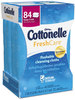 A Picture of product KCC-36734 Cottonelle® Fresh Care Flushable Cleansing Cloths,  White, 3.75 x 5.5, 42/Pack, 8 Packs/CT