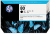 A Picture of product HEW-C4871A HP C4846A, C4847A, C4848A, C4871A, C4872A, C4873A, C4874A (80) Inkjet Cartridge,  (C4871A) Black Original Ink Cartridge