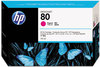A Picture of product HEW-C4874A HP C4846A, C4847A, C4848A, C4871A, C4872A, C4873A, C4874A (80) Inkjet Cartridge,  (C4874A) Magenta Original Ink Cartridge