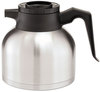 A Picture of product BUN-THERMBLK BUNN® Thermal Carafe, 64 oz, Stainless Steel/Black