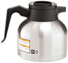 A Picture of product BUN-THERMBLK BUNN® Thermal Carafe, 64 oz, Stainless Steel/Black