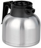 A Picture of product BUN-THERMBLK BUNN® Thermal Carafe, 64 oz, Stainless Steel/Black