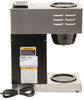 A Picture of product BUN-VPR BUNN® VPR Two Burner Pourover Coffee Brewer,  Stainless Steel, Black