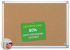 A Picture of product BVC-CA051790 MasterVision® Earth Cork Board,  36 x 48, Aluminum Frame