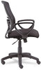 A Picture of product ALE-ET42ME10B Alera® Etros Series Mesh Mid-Back Chair Supports Up to 275 lb, 18.03" 21.96" Seat Height, Black