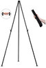 A Picture of product BVC-FLX10201MV MasterVision® Instant Easel,  61 1/2", Black, Steel, Heavy-Duty