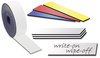 A Picture of product BVC-FM2404 MasterVision® Dry Erase Magnetic Tape,  Red, 2" x 7/8", 25/Pack