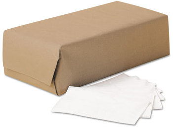 Scott® 1/8-Fold Dinner Napkins, 2-Ply, 17 x 14 63/100, White, 300/Pack, 10 Packs/Carton