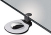 A Picture of product KCS-10405 Kelly Computer Supply Clamp On Mouse Platform,  7-3/4w x 8d x 1/2h, Black