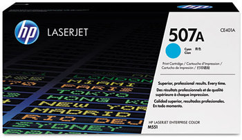 HP CB403AG-CE403AG Toner,  (CE401A-G) Cyan Original LaserJet Toner Cartridge for US Government