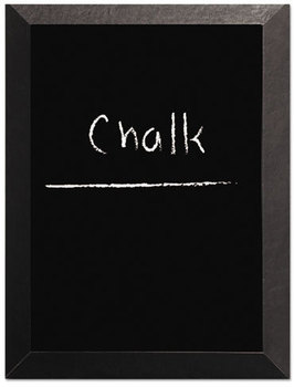 MasterVision® Kamashi Chalk Board, 48 x 36, Black Frame