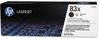 HP CF283X Toner,  (CF283X) High Yield Black Original LaserJet Toner Cartridge