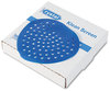 A Picture of product BWK-1002 Boardwalk® Urinal Screen,  Bubble Gum Fragrance, Blue, 12/Box