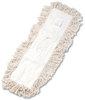 A Picture of product BWK-1324 Boardwalk® Hygrade Cotton Industrial Dust Mop Head. 24 X 5 in. White.