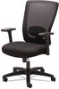 A Picture of product ALE-NV41B14 Alera® Envy Series Mesh High-Back Swivel/Tilt Chair Supports Up to 250 lb, 16.88" 21.5" Seat Height, Black