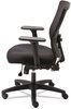 A Picture of product ALE-NV42M14 Alera® Envy Series Mesh Mid-Back Multifunction Chair Supports Up to 250 lb, 17" 21.5" Seat Height, Black