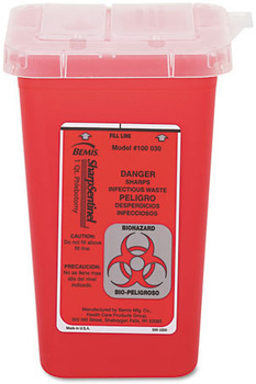 Impact® 1-Quart Sharps Container