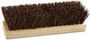 A Picture of product BWK-3110 Genuine Joe Deck Brush Head,  10" Wide, Palmyra Bristles