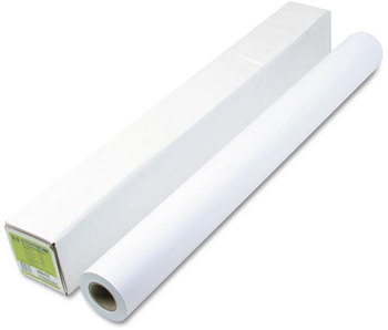 HP Designjet Large Format Paper for Inkjet Printers,  4.2 mil, 36" x 150 ft., White