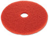 A Picture of product BWK-4019RED Boardwalk® Buffing Floor Pads. 19 in. Red. 5/case.