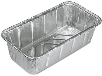 Handi-Foil of America® Aluminum Roasting/Baking Containers,  #2 Loaf, 8 x 3 7/8 x 2 19/32, 500/Carton