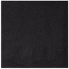 A Picture of product 226-411 Hoffmaster® 2-Ply Embossed Beverage Napkins. 9 1/2 X 9 1/2 in. Black. 1000 count.