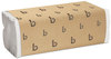 A Picture of product BWK-6220 Boardwalk® Folded Paper Towels,  Bleached White, 200 Sheets/Pack, 12 Packs/Carton