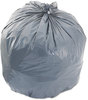 A Picture of product JAG-G3339G Jaguar Plastics® Industrial Strength Low-Density Commercial Can Liners,  33gal, 1.3mil, Gray, 100/Carton