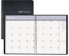 A Picture of product HOD-26802 House of Doolittle™ 14-Month 100% Recycled Ruled Monthly Planner 8.75 x 6.78, Black Cover, 14-Month: Dec 2025 to Jan 2027