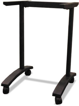 Alera® Valencia™ Series Training Table T-Leg Base 24.5w x 19.75d 28.5h, Black