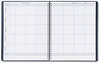 A Picture of product HOD-51007 House of Doolittle™ 100% Recycled Lesson Plan Book Weekly, 8 Classes, Blue Cover, 11 x 8.5 Sheets, 41-Week Span