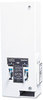 A Picture of product HOS-125 HOSPECO® Dual Sanitary Napkin/Tampon Dispenser,  Coin, Metal, 10 x 6 1/2 x 26 1/4, White